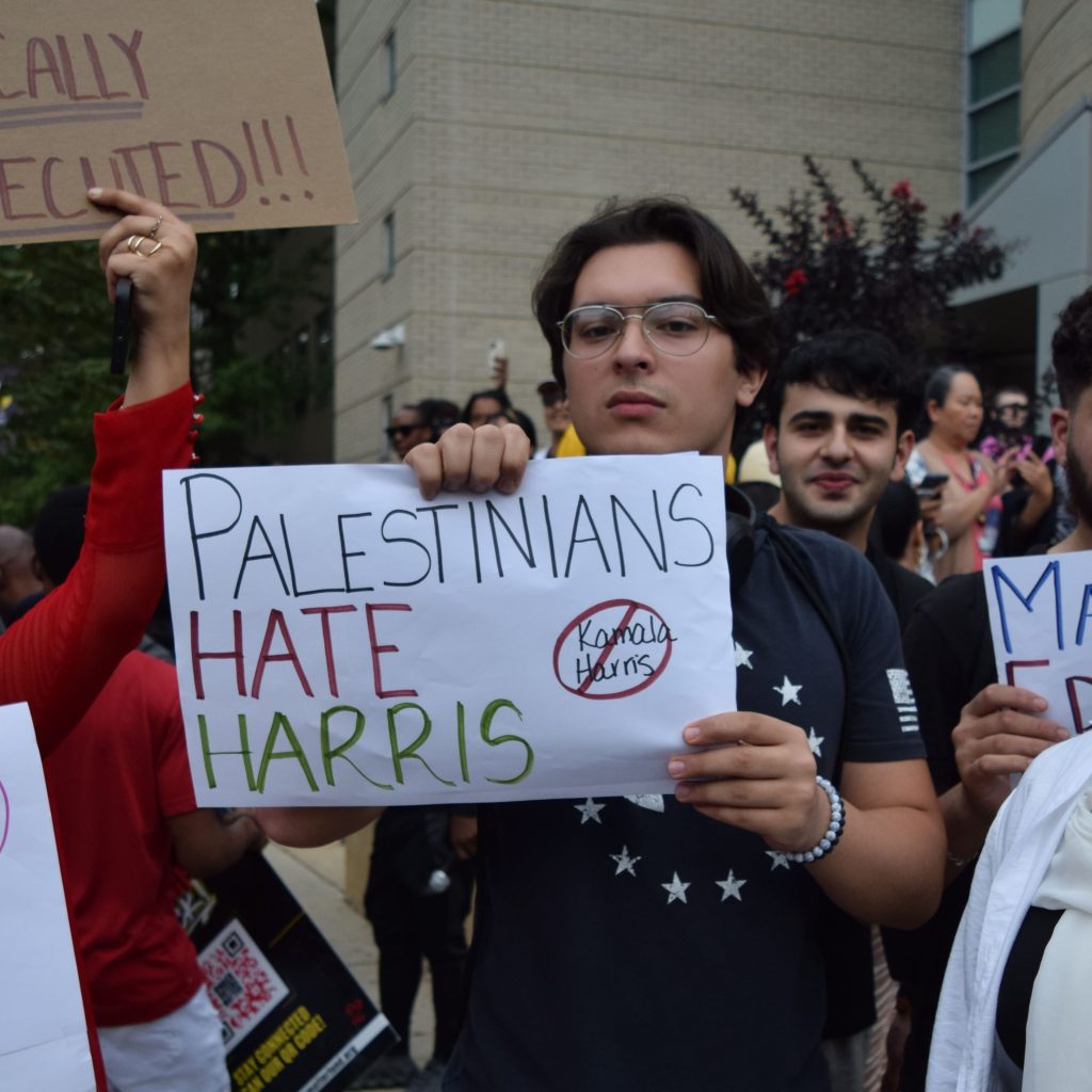 Behind the Barricades: Vice-President Harris Visits Community College of Philadelphia, Sparks Protest and&nbsp;Division